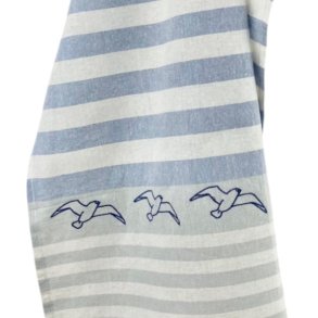 Viskestykke, Mger, Flyvende, 50x70cm, Hr/Bomuld