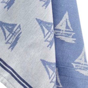Viskestykke, Regatta Bl�, 50x70 cm, Bomuld