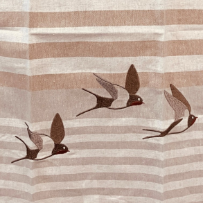 Viskestykke, Svaler, 50x70cm, H�r/Bomuld