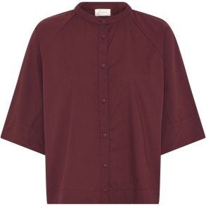 Abu Dhabi short shirt, Red Mahogany, One size, Frau