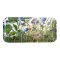 Bakke, Bl� Blomster af Anne Just, 32x15cm