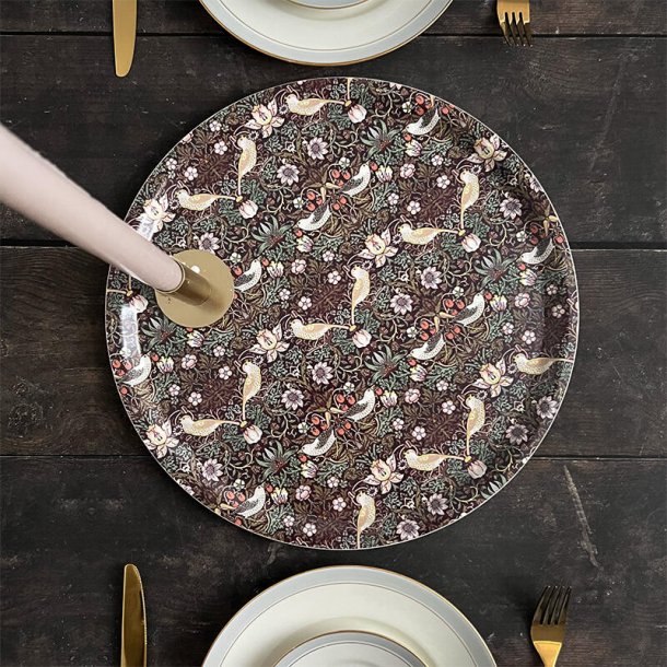 Bakke �38 - Morris Strawberry Thief bordeaux