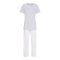 Pyjamas Buks, Dame, Milano, Offwhite
