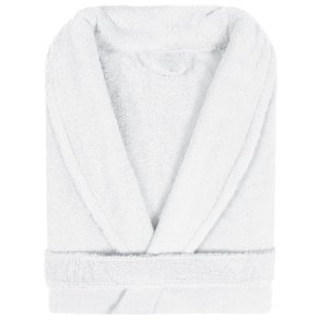 Badekbe Unisex, Lisa, Hvid, 100% bomuld