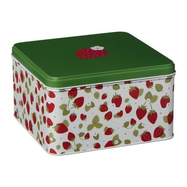 D�se jordb�r flad firkantet