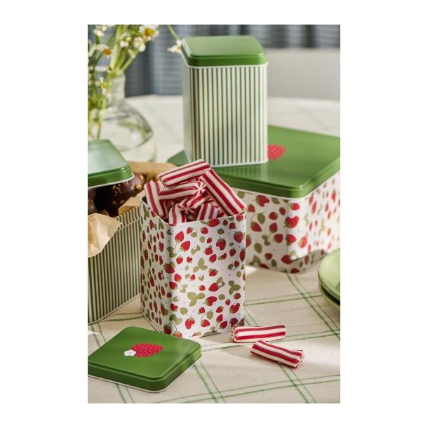 D�se jordb�r flad firkantet