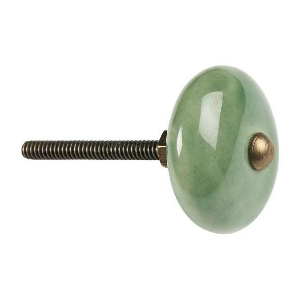 Greb keramik gr�n, L: 6 �: 3,5, Ib Laursen