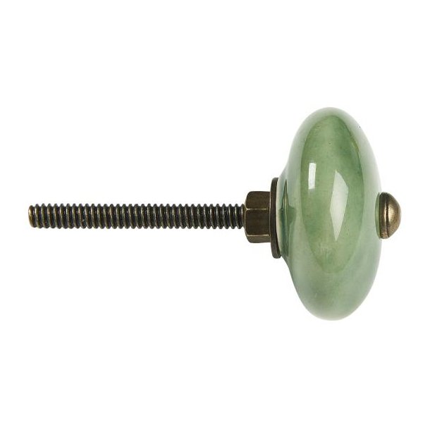 Greb keramik gr�n, L: 6 �: 3,5, Ib Laursen