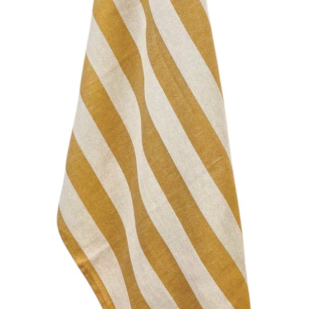 Viskestykke, Effi Stribet Karry, 50x70 cm, Bomuld, Lasa