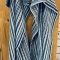 H�ndkl�de, Pure Stripe II, Gr�, Bomuld, Lasa