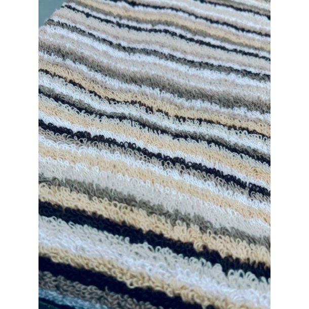 H�ndkl�de, Pure Stripe II, Brun, Bomuld, Lasa