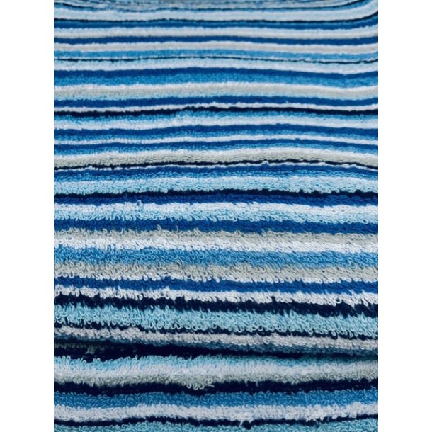 H�ndkl�de, Pure Stripe II, Bl�, Bomuld, Lasa