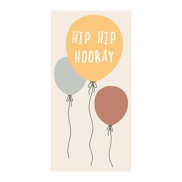 Servietter Hip Hip Hooray 16 stk pr pakke, B: 40 L: 40, Ib Laursen