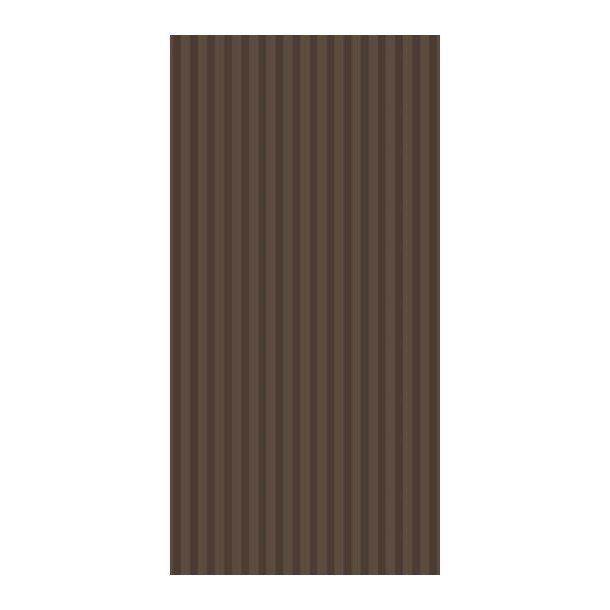 Serviet 10x20 cm tone i tone mocca striber 16 stk/pk