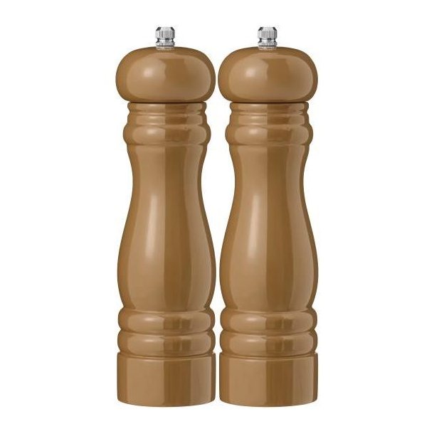 Salt & peberkv�rn i farven hazelnut 