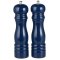 Salt & peberkv�rn s�t i farven Indigo Bl�