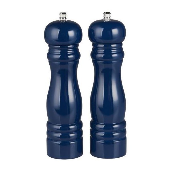 Salt & peberkv�rn s�t i farven Indigo Bl�