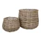 Kurve, S�by, kubu rattan, natur s�t af 2, bySKAGEN