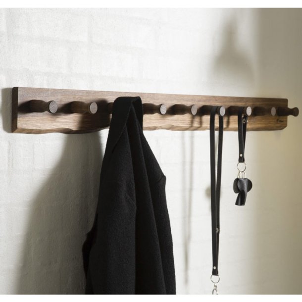 Knagerkke m/9 knager, Rget Eg, By Brorson