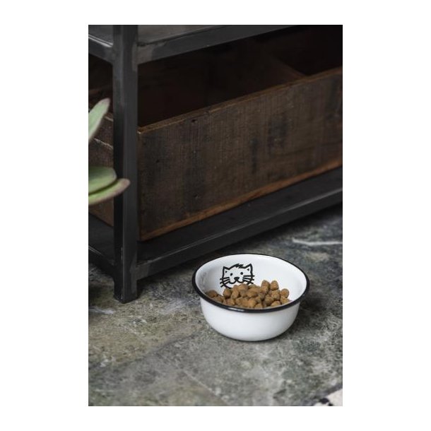 Katteskl emalje, H: 5 : 11, Ib Laursen