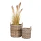 Kurve, �rhus, kubu rattan, natur, s�t af 2 bySKAGEN