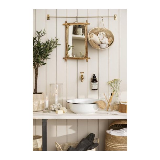 Hndkldestang antique messing-look