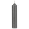 Bedelys gr� rustik �:2,2 H:11cm