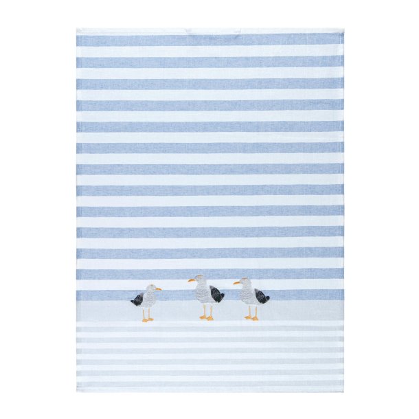 Viskestykke, 3 Mger, Stende, 50x70cm, Hr/Bomuld