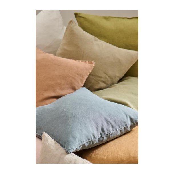 Pyntepude i Hr, Olive, 50x50cm, Ib Laursen