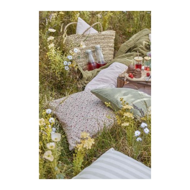 Pyntepude i Hr, Olive, 50x50cm, Ib Laursen