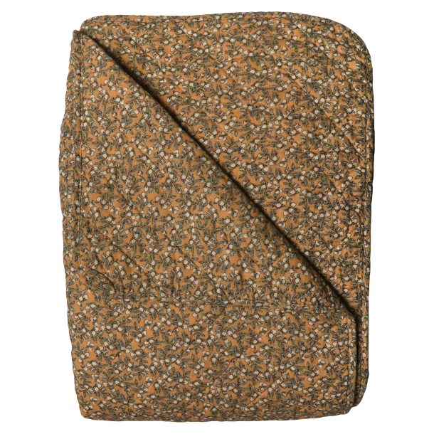 Vatt�ppe, Quiltet, Ethnic, citroner-gul, 140x180cm, Au Maison