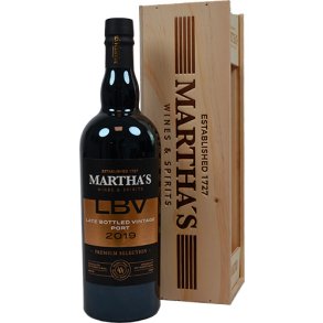 Portvin, Martha's LBV 2019, 75cl, Tr�kasse