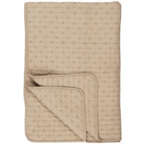 Vattppe, Quilt hrfarvet m/korssting, 130x180cm, Ib Laursen