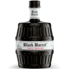 Spirit Drink, A.H. Riise, Black Barrel Premium Navy Spiced, 70cl.