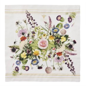 Stofserviet, Flowergarden, 45x45cm, 100% H�r, Jim Lyngvild, Koustrup