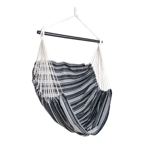 H�ngestol, Sejling, polyester/bomuld, l�rk, sort/gr�/hvid bySKAGEN