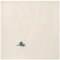 Stofserviet, Summer Vibes m/broderi af bl�b�rstilk, butter cream, B: 40 L: 40cm, Ib Laursen