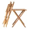 Caf�s�t, Skagen 2 stole og 1 bord, teak, natur