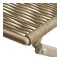 Caf�s�t, Silkeborg, 2 stole og 1 bord, polyester/st�l, taupe