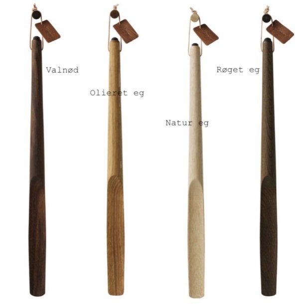 Skohorn i Natur Eg inkl. Knage