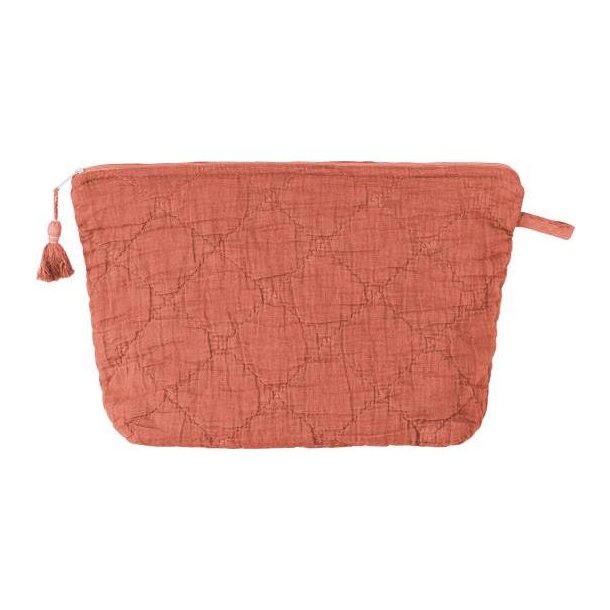 Toilettaske quiltet melon, Ib Laursen