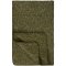Vatt�ppe, Quiltet gr� m/gr�nne, bl� og rosa blomster 130x180cm, Ib Laursen
