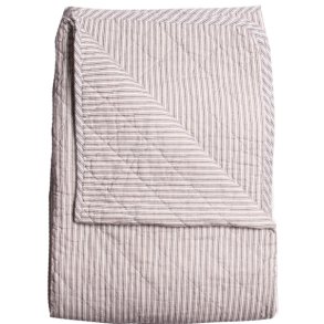 Vatt�ppe, Quiltet, Ethnic, charcoal-off white, 140x180cm, Au Maison