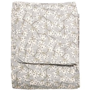 Vatt�ppe, Quiltet Ethnic, amalie-st�vet bl�, 140x180cm, Au Maison