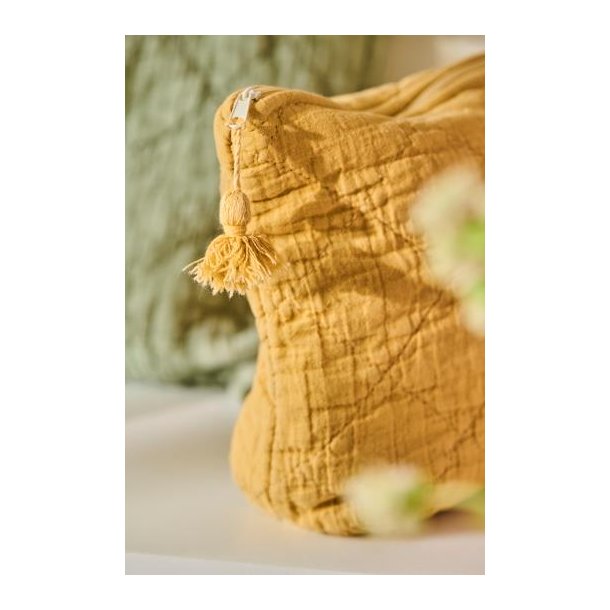 Toilettaske quiltet lemon drop, Ib Laursen