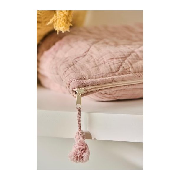 Toilettaske quiltet rose, Ib Laursen
