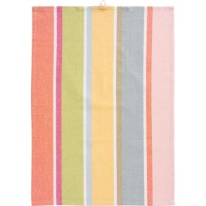 Viskestykke m/multifarvede striber, B: 50 L: 70, Ib Laursen