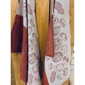 Viskestykke, Harvest, R�d, 50x70cm, Bomuld, Lasa