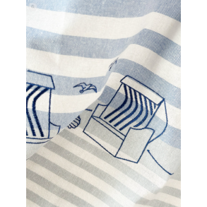 Viskestykke, Lkken Strand, 50x70cm, Hr/Bomuld