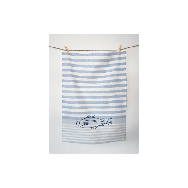Viskestykke, Laks, 50x70cm, Hr/Bomuld